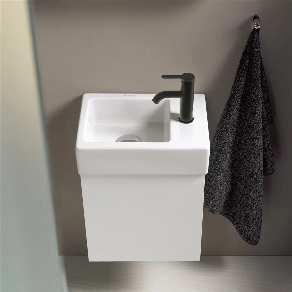 DURAVIT C.1 páková umývadlová batéria bez odtokovej súpravy, výška výtoku 66 mm, čierna matná, C11010002046