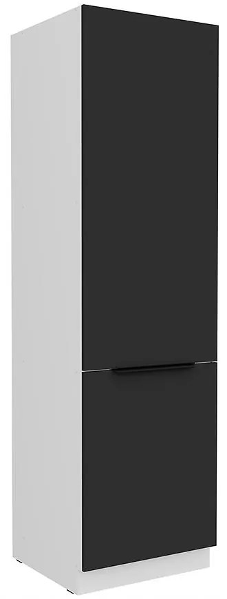 Kuchynská skrinka Aria-Bl/Wh Anti Fingerprint 60dk-210 2f