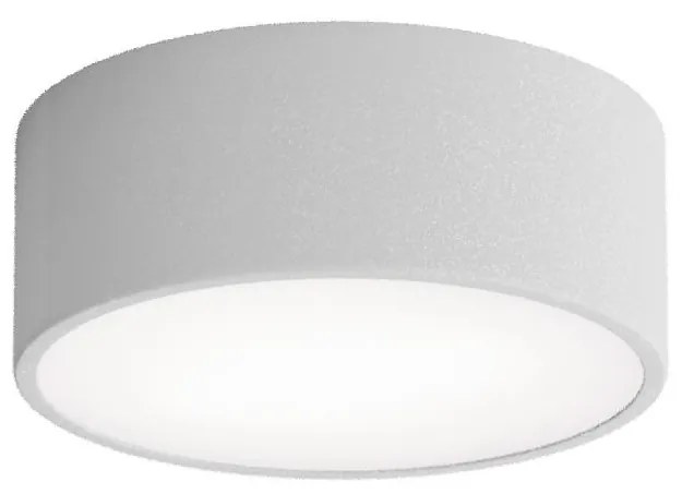 Kúpeľňové stropné svietidlo CLEO 1xE27/24W/230V pr. 20 cm šedá IP54