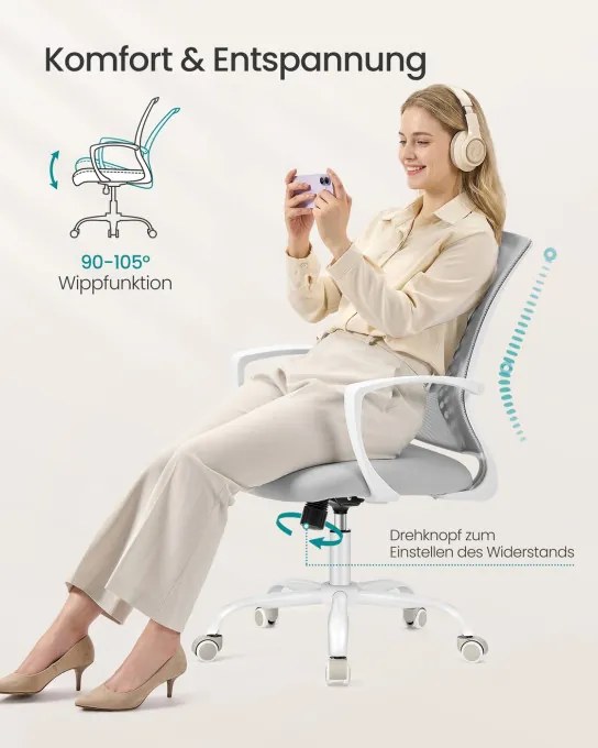 Kancelárska stolička OBN022GD01