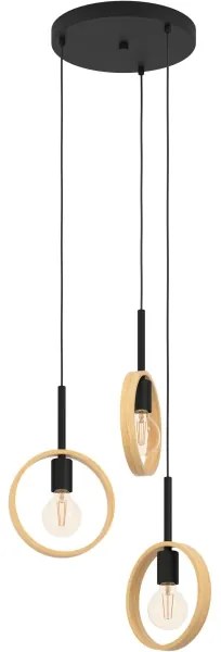 Eglo 43551 - Luster na lanku IPSDEN 3xE27/40W/230V