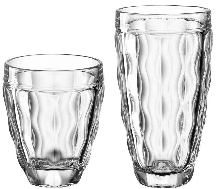 Skleničky na vodu Leonardo BRINDISI SET/8ks 2 druhy
