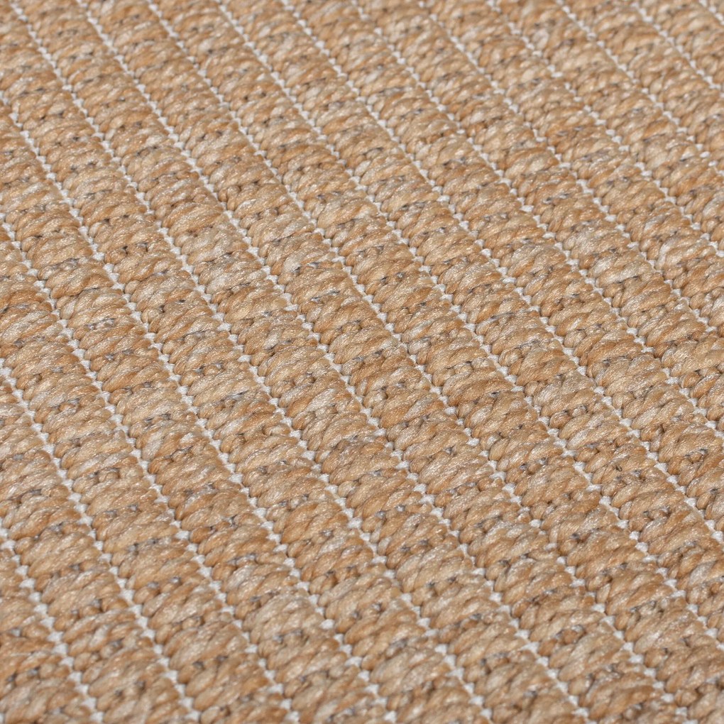 Kusový koberec Aruba Alfresco Weave Natural – na von aj na doma, 133x170, béžová, chodba / predsieň, Flair Rugs