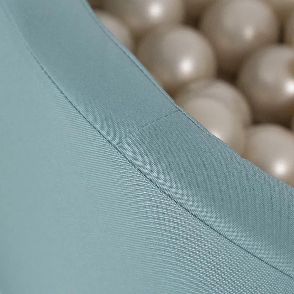 Suchý bazén pre deti vodeodolný 90 x 30 + 200 loptičiek - zelená