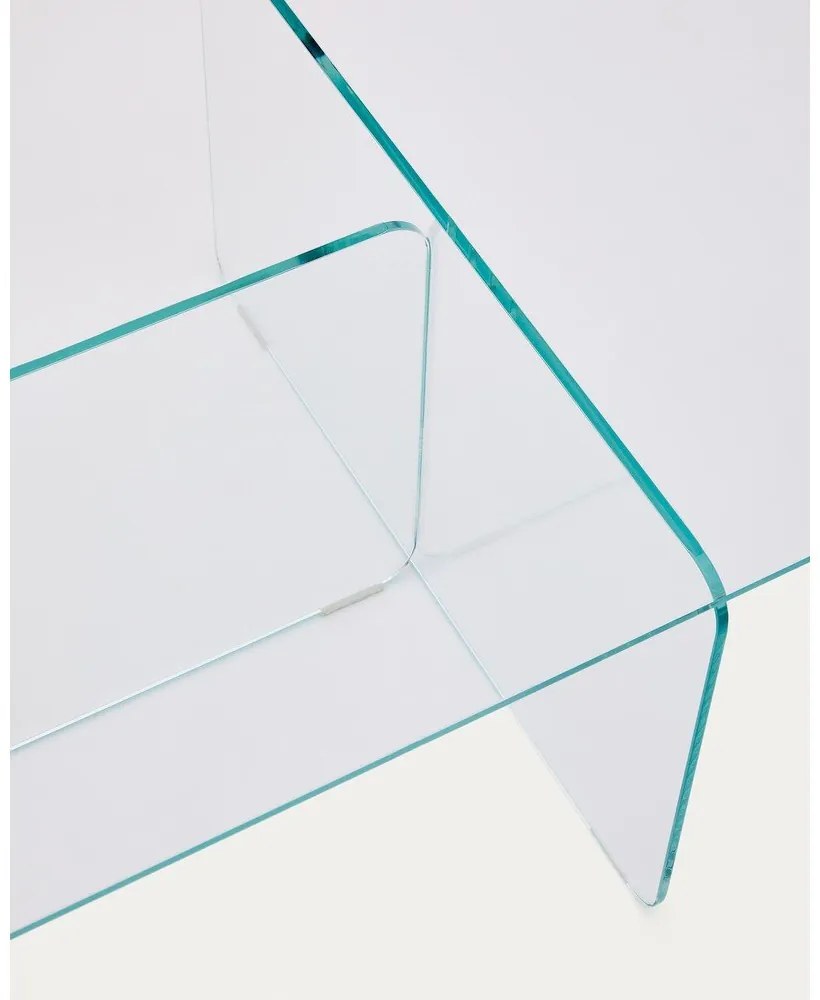 Sklenený konferenčný stolík 60x120 cm Zaren – Kave Home