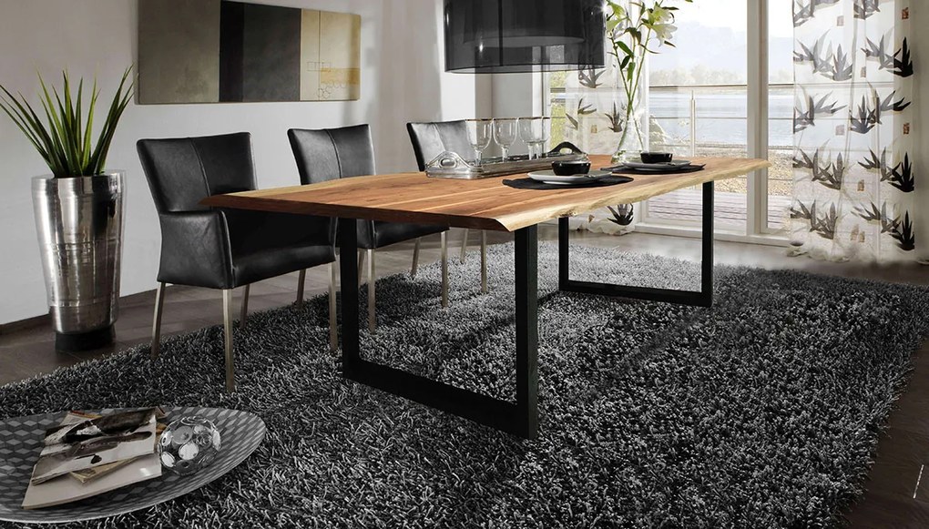 Jedálenský stôl TABLES & BENCHES CURVE RECTANGLE 200 × 100 × 76 cm rozmer stola v závislosti na zvolenom variante SIT MÖBEL