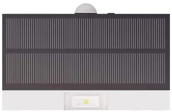 LED Solárny reflektor so senzorom pohybu LED/3,7V 1200mAh 4000K IP65 biela