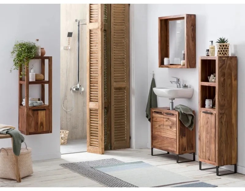 furniture-nabytek.cz - Koupelnová závěsná police Sydney bright