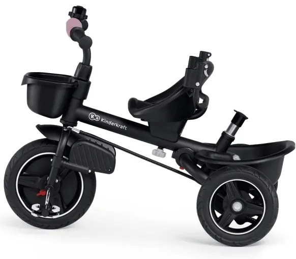 KINDERKRAFT select - Detská trojkolka 5v1 SPINSTEP ružová