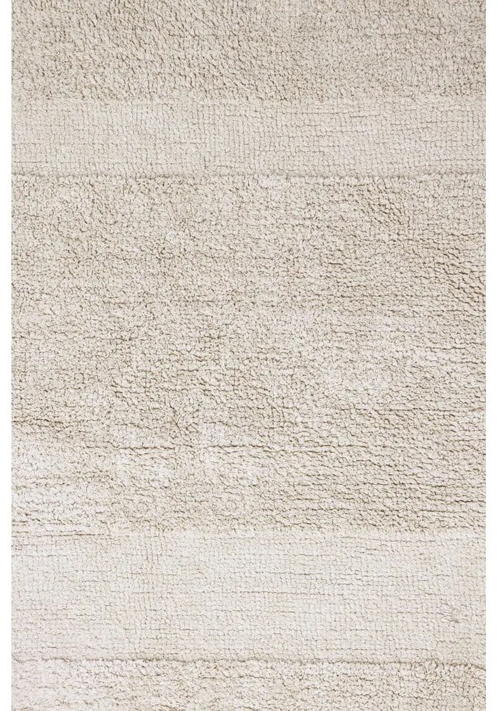 Krémový prateľný ručne tkaný bavlnený koberec 200x300 cm Bloom Natural – Lorena Canals