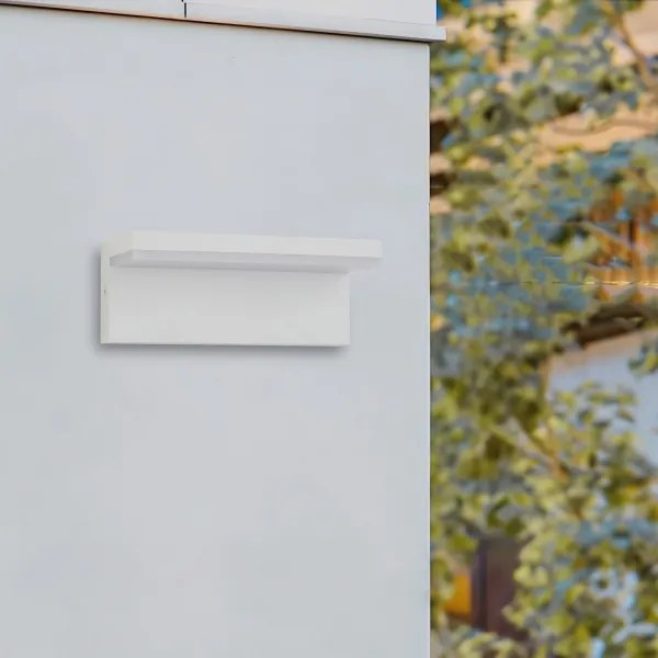 Brilagi - LED vonkajšie nástenné svietidlo TESSI LED/10W/230V biele IP54