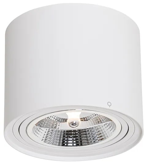 Moderné stropné bodové svetlo biele otočné a naklápateľné AR111 - Rondoo Up