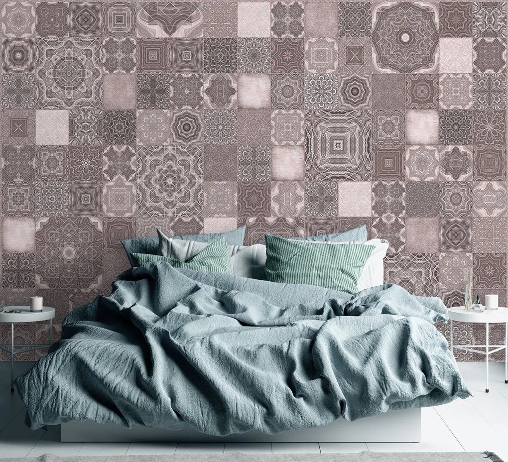 Gario Fototapeta Marocká ružová mozaika - Andrea Haase Materiál: Vliesová, Rozmery: 300 x 210 cm