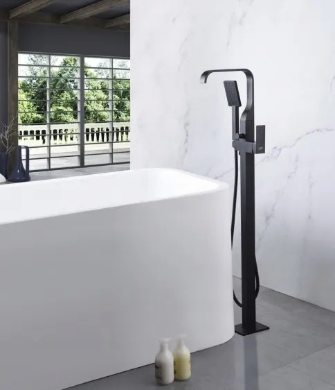 Voľne Stojaca Vaňová Batéria, Čierna Matná