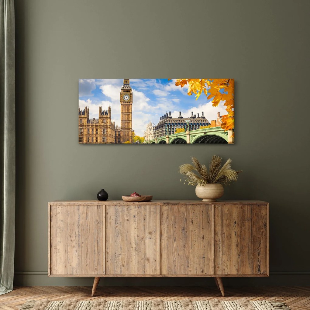 Obraz - Big Ben, Londýn (120x50 cm)