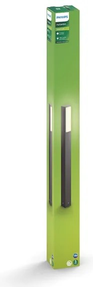 Philips 16489/93/P0 - LED Vonkajšia lampa STRATOSPHERE 2xLED/4,5W/230V IP44