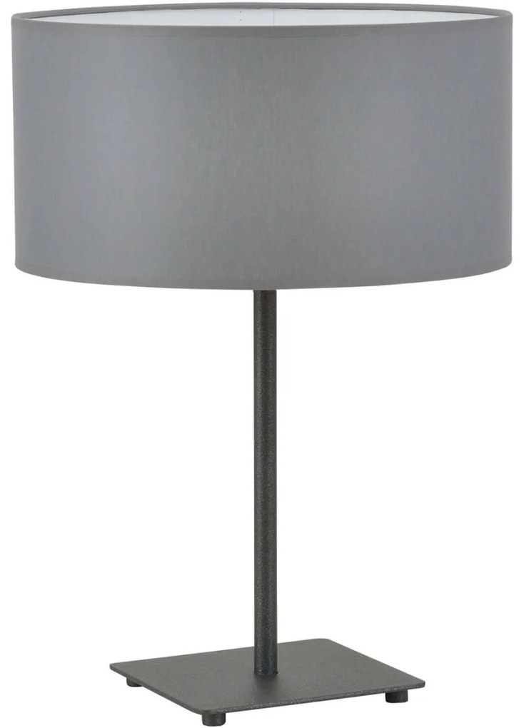 Stolná lampa Indigo, 1x textilné tienidlo (výber z 8 farieb), (výber zo 4 farieb konštrukcie), n