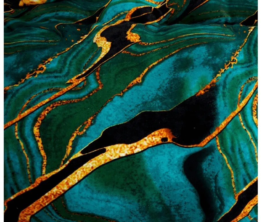 Obliečky mikroplyš TARELI tyrkysové Rozmer obliečky: 70 x 80 cm | 140 x 200 cm