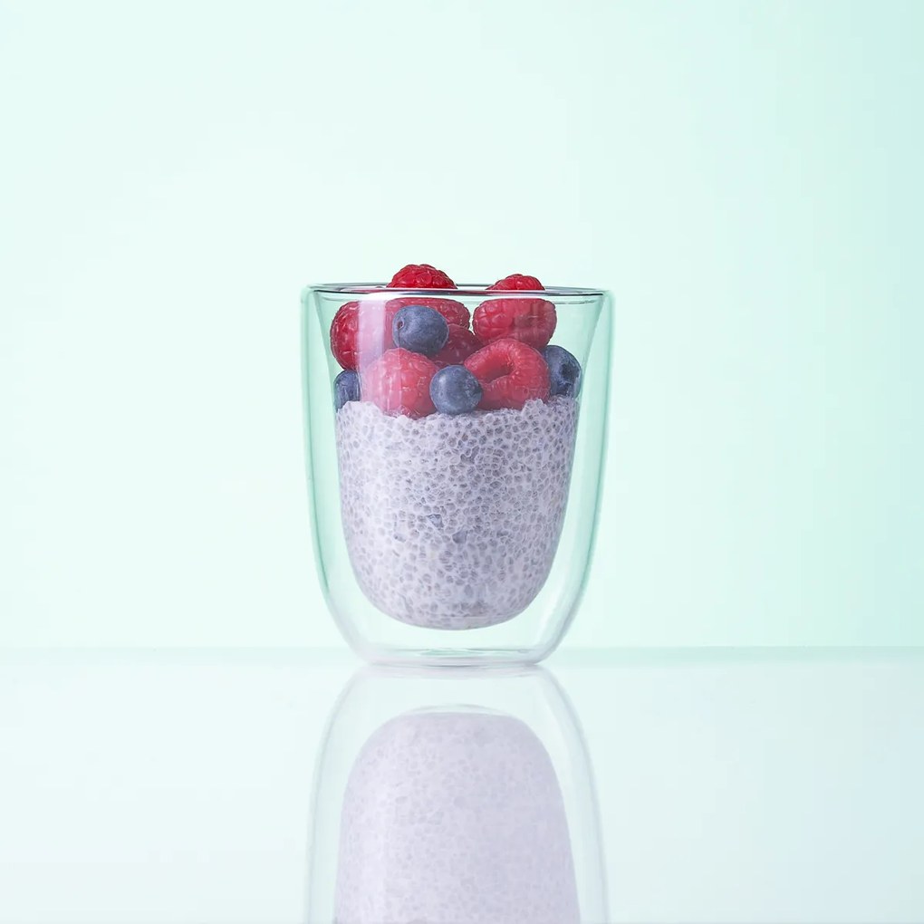 Pohár BASIC Glas Double Wall 190 ml - set 4 ks - 321235