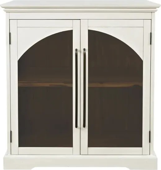Komoda Avola 84 cm z masívu biela