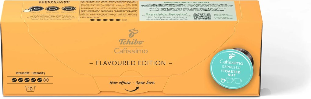 Cafissimo Flavoured Espresso - Tostaed Nut - 10 kapsúl