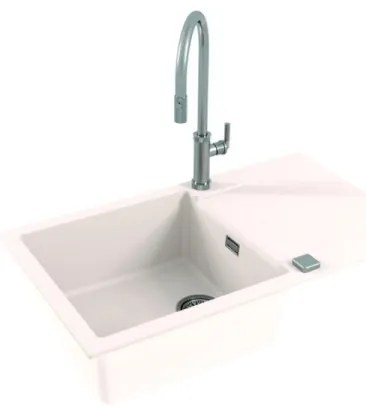 ALVEUS 1132027 - Kuchynský drez CADIT 86x50 cm granit/biela