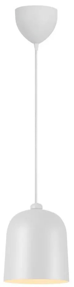 Nordlux - Závesný luster ANGLE na lankách 1xE27/25W/230V biely