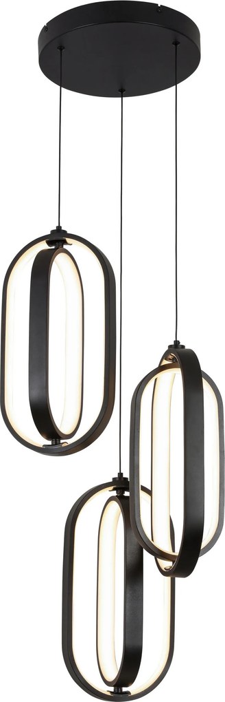 XXXLutz ZÁVESNÉ LED SVIETIDLO, 34/250 cm Novel - Interiérové svietidlá - 008227141203