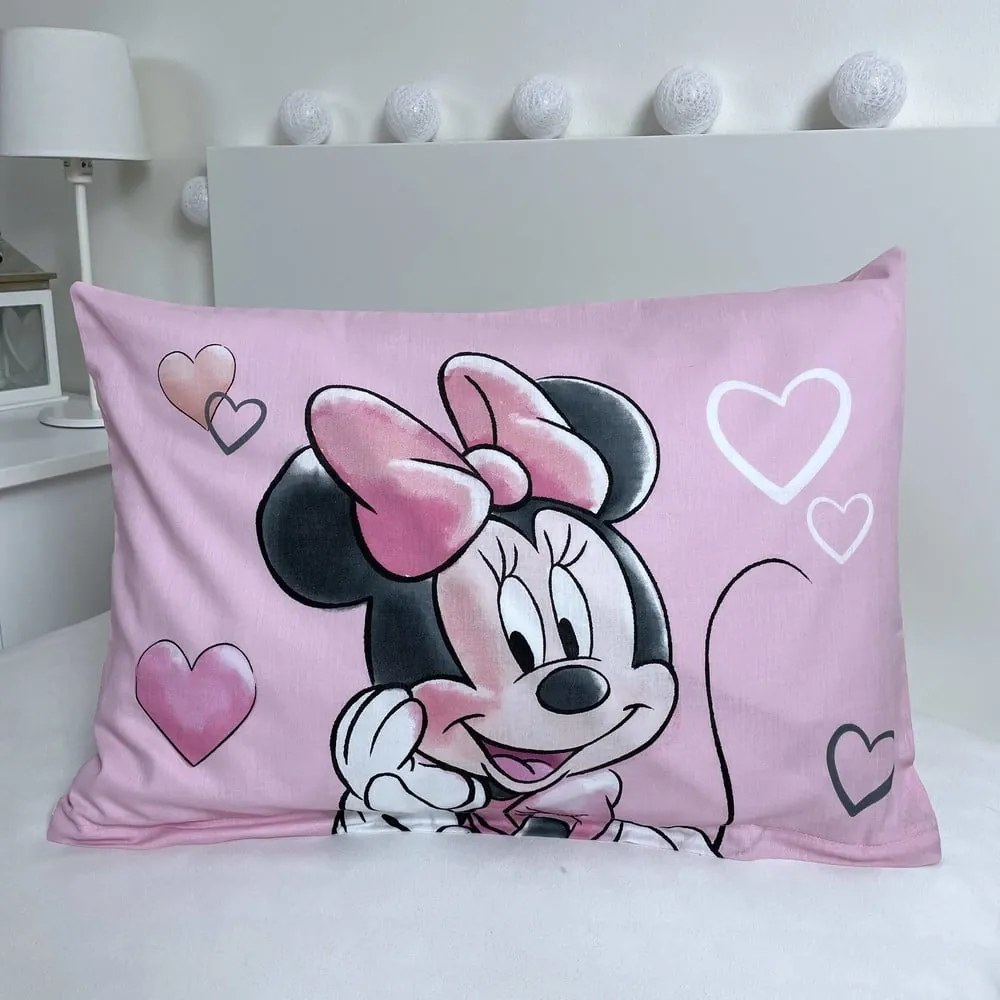 Bavlnené detské obliečky do postieľky 100x135 cm Minnie – Jerry Fabrics