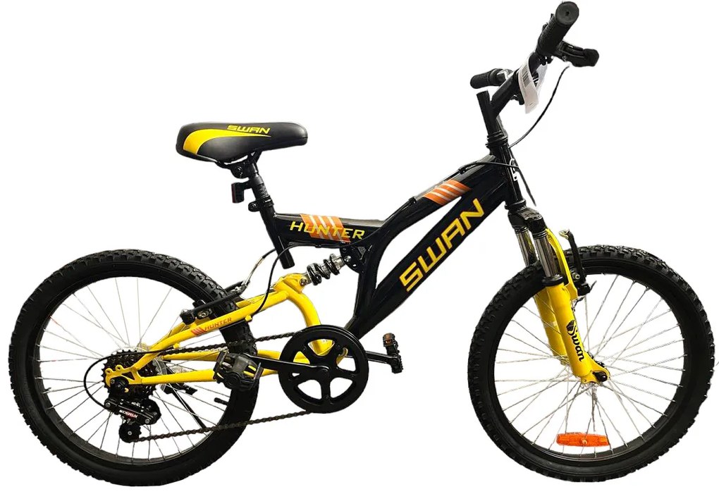 Hunter Detský bicykel 20 MTB Hunter Swan žltý 14" 2024