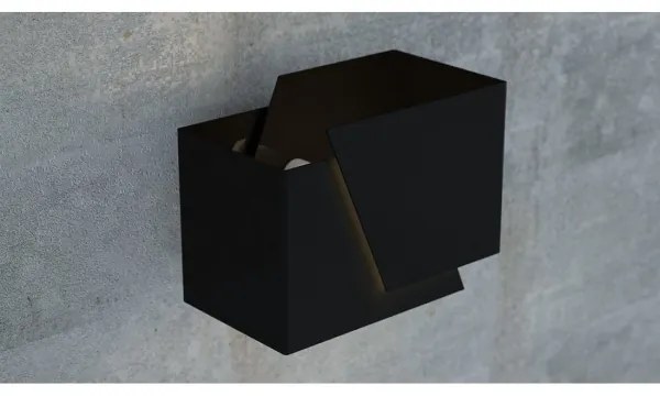 Nástenné svietidlo FROST 1xG9/8W/230V čierna