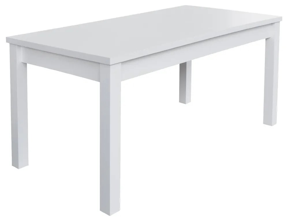 Rozkladací stôl A18-L, Morenie: biela - L