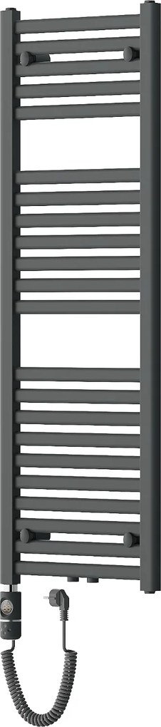 Mexen Hades, elektrické vykurovacie teleso 1200 x 400 mm, 600 W, antracitová, W104-1200-400-2600-66