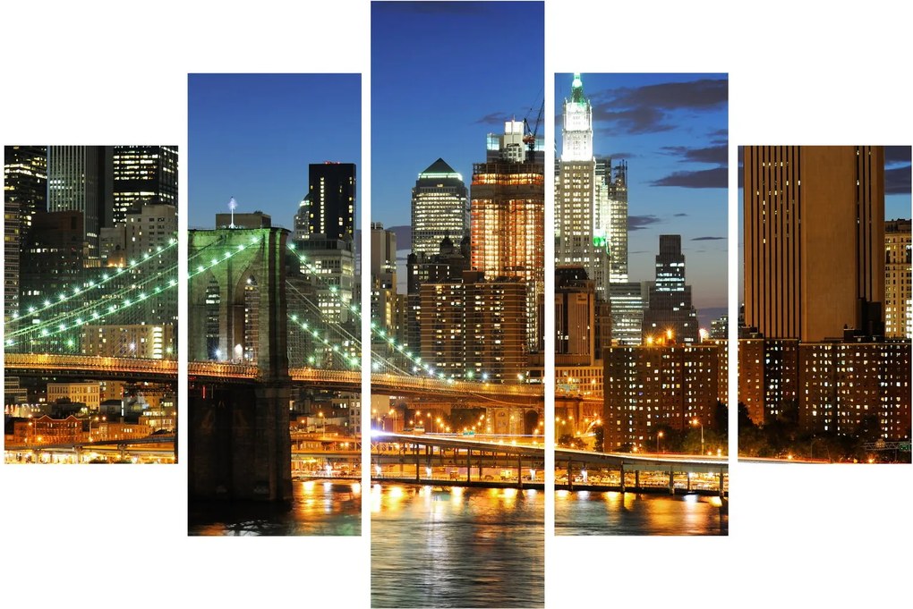 Obraz - Most s New Yorkom (150x105 cm)