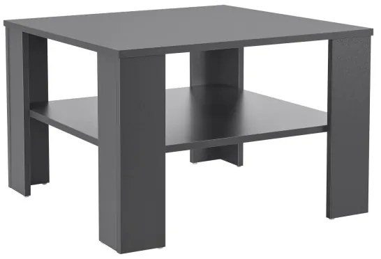 InternetovaZahrada Konferenčný stolík 60x60cm - tmavošedý