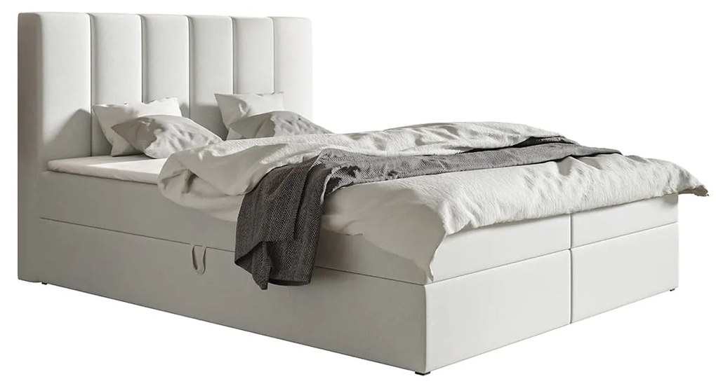 Čalúnená posteľ boxspring 120x200 S úložným priestorom