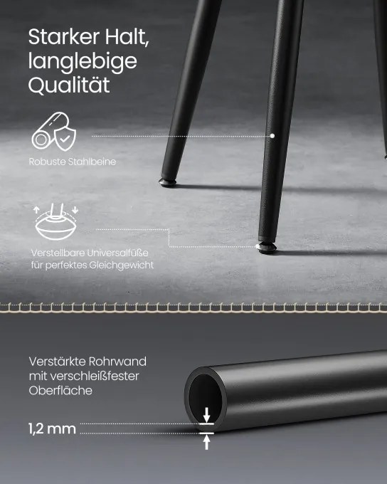 Set dvoch barových stoličiek EKHO LDC170B02