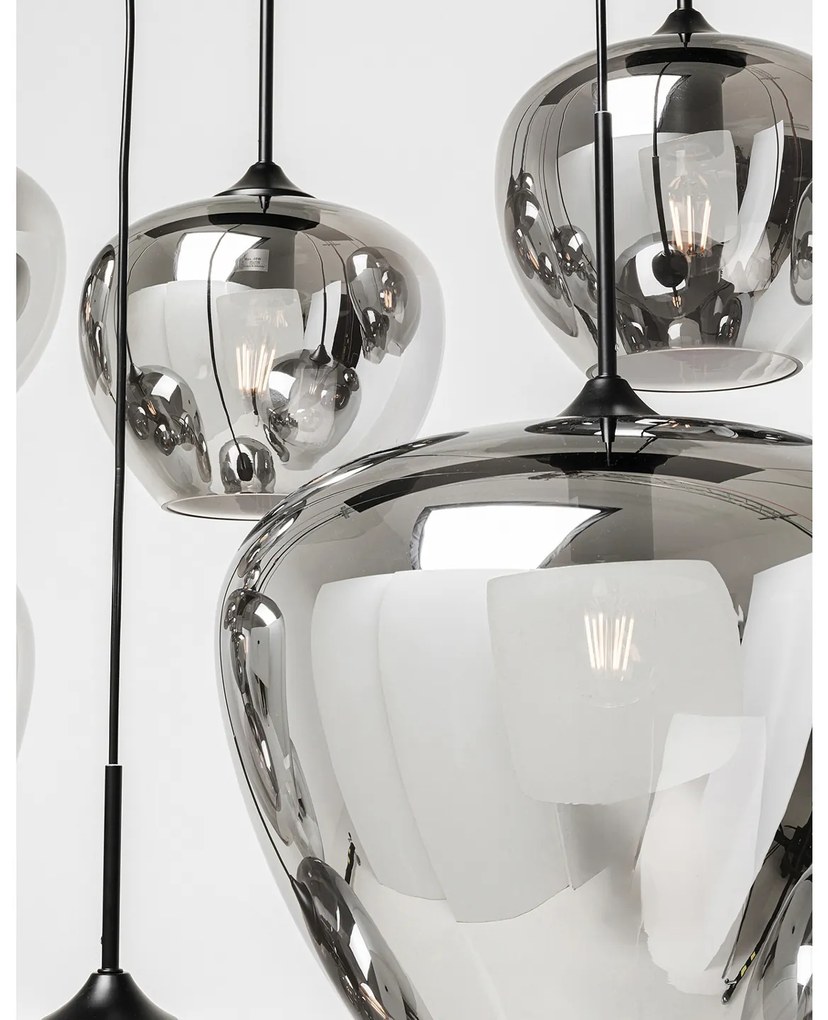Sphere visiaca lampa sivá