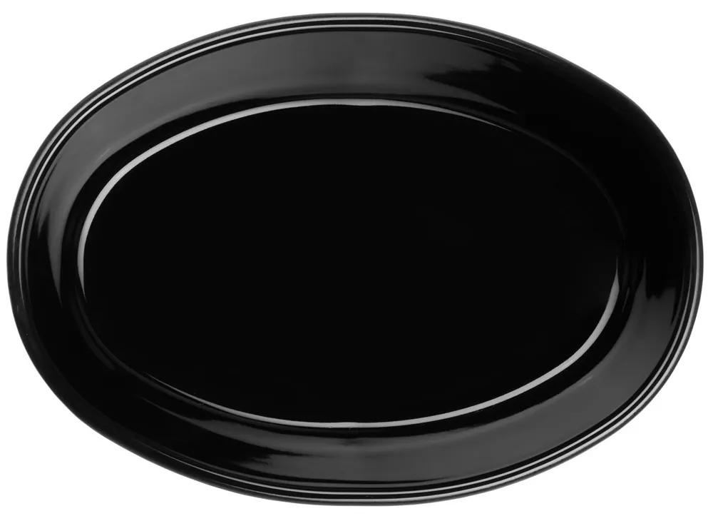 ASA Selection Miska na zapekanie 25x18 cm KITCHEN´ART hnedá čierna matná