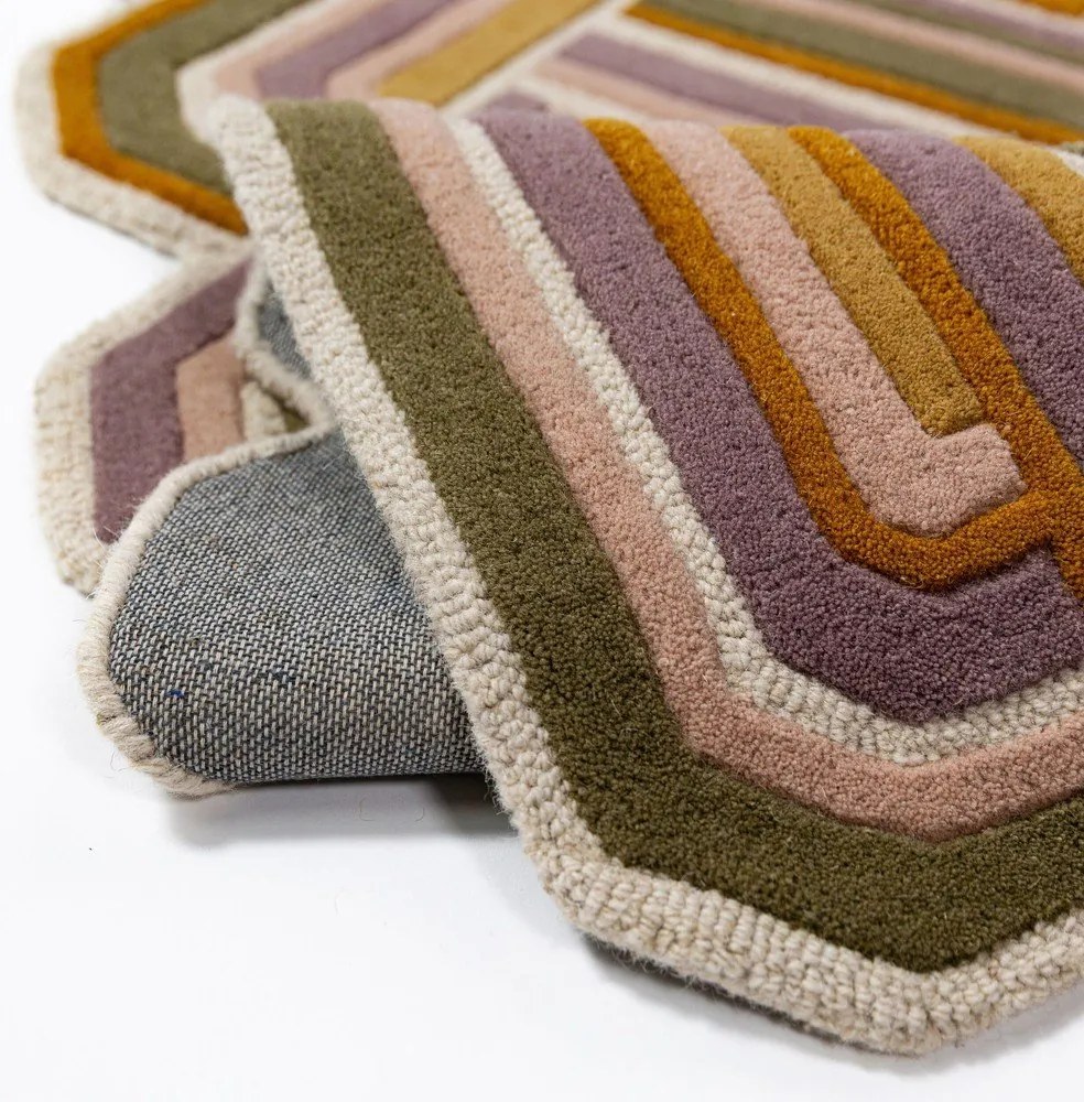 Ručne tkaný vlnený koberec 160x230 cm Lattice Shaped – Flair Rugs