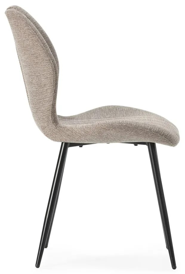 Svetlohnedé jedálenské stoličky v súprave 4 ks Muli – Marckeric