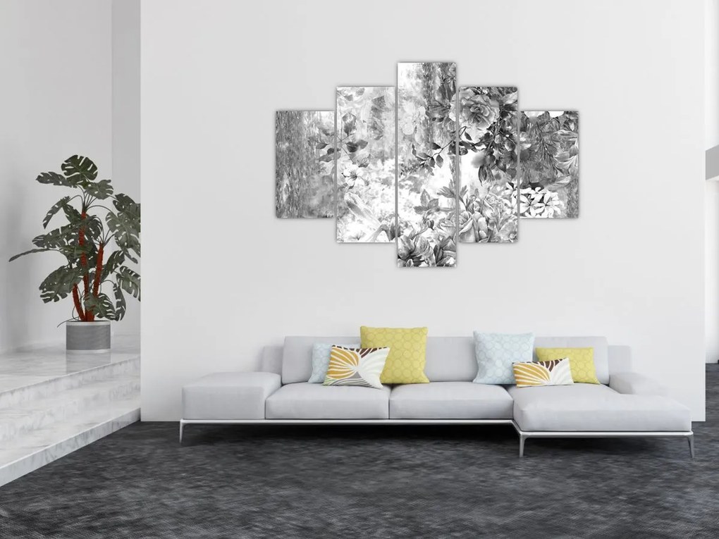 Obraz - Romantická záhrada (150x105 cm)