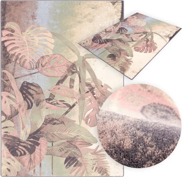 Koberec Agnella Isfahan Elish ružový