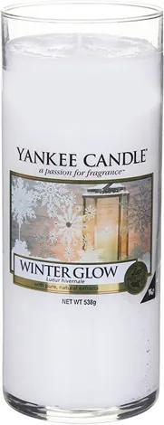 Sviečka v sklenenom valci Yankee Candle Žiarivá zima, 566 g