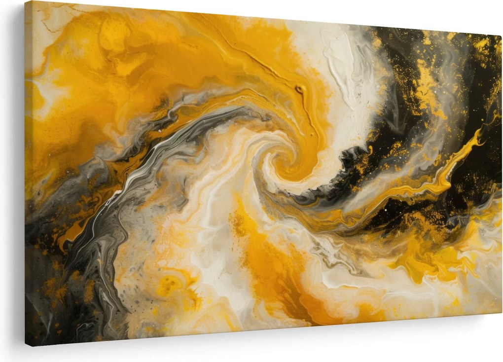 Obraz - Špirálna abstrakcia (90x60 cm)