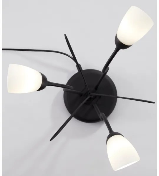 Jupiter 2065 - Stolová lampa GLORIOSA 3xG9/14W/230V čierna