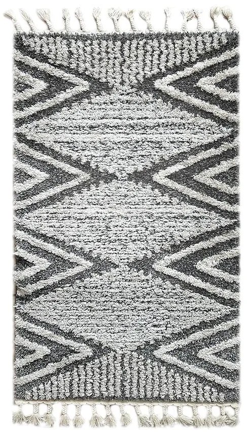 Koberec Shaggy Uvita 0,8/1,5 80273 110 sivý