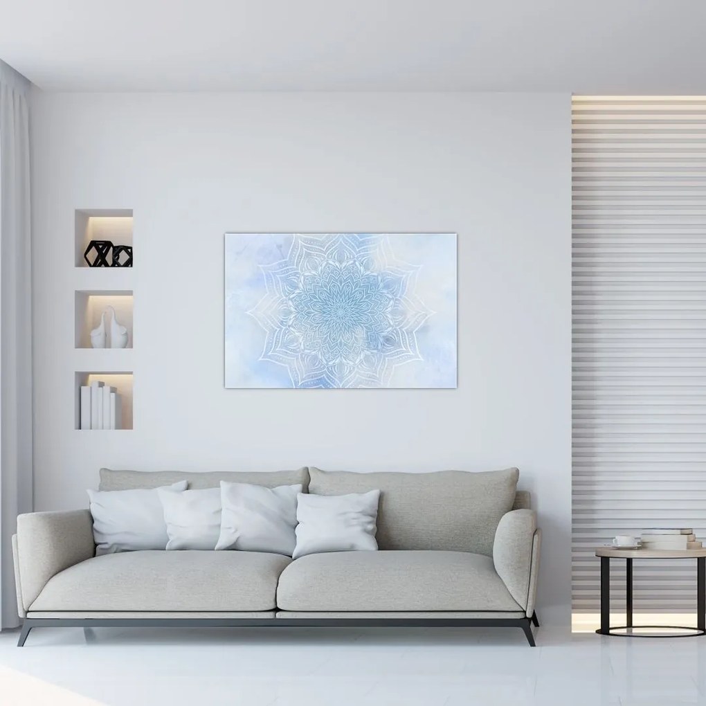 Obraz - Zimná mandala (90x60 cm)