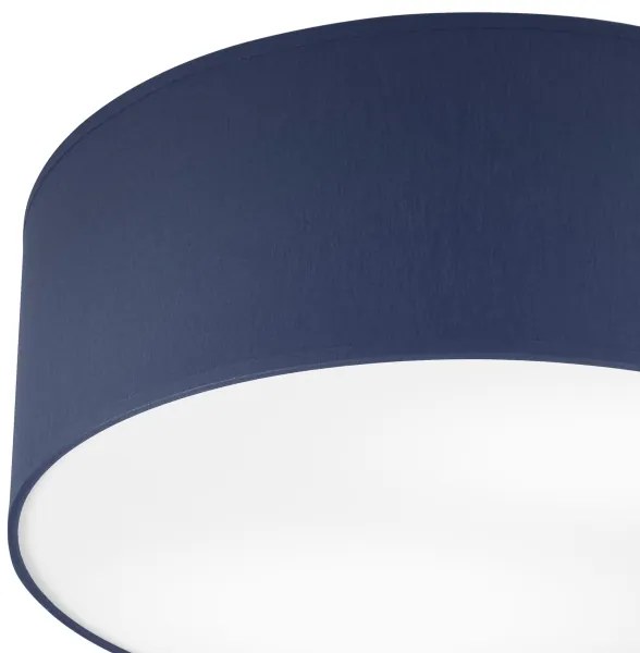 Stropné svietidlo SIRJA PASTEL DOUBLE 2xE27/15W/230V pr. 35 cm tmavomodrá