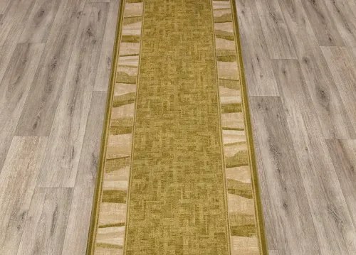 Koberce Breno Behúň LINEA 21, šíře role 67 cm, zelená